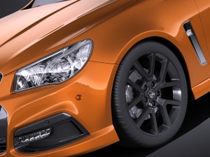 Holden VF Commodore SSV 2014 vray Model 3D