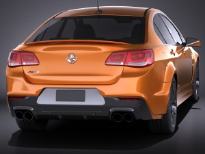 Holden VF Commodore SSV 2014 vray Model 3D