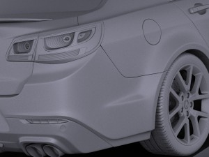 Holden VF Commodore SSV 2014 vray Model 3D