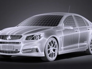 Holden VF Commodore SSV 2014 vray 3D Model