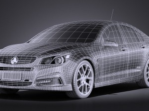 Holden VF Commodore SSV 2014 vray Model 3D