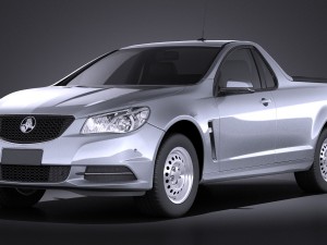 Holden VF Commodore Ute 2014 vray 3D Model