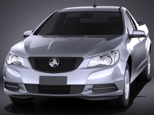 Holden VF Commodore Ute 2014 vray 3D Model
