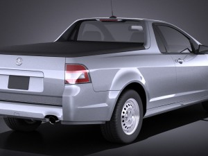 Holden VF Commodore Ute 2014 vray 3D Model