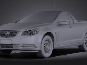 Holden VF Commodore Ute 2014 vray 3D Model