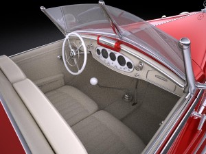 Mercedes-Benz 540K 1936 Modelo 3D
