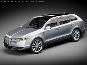 Lincoln MKT SUV 3D Model