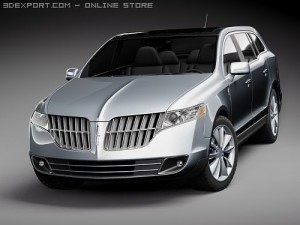 Lincoln MKT SUV Modello 3D
