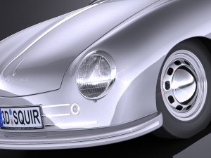 Porsche 356 Number 1 1948 Modelo 3D