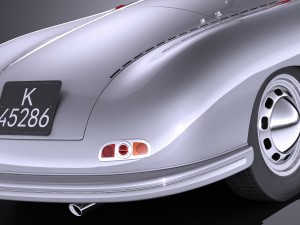 Porsche 356 Number 1 1948 Modelo 3D