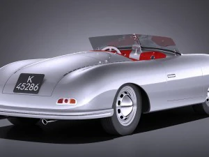 Porsche 356 Number 1 1948 3D Model