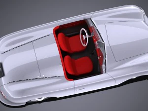 Porsche 356 Number 1 1948 3D Model