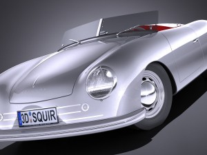 Porsche 356 Number 1 1948 Modelo 3D