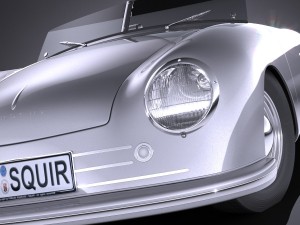 Porsche 356 Number 1 1948 Modelo 3D