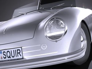 Porsche 356 Number 1 1948 3D Model