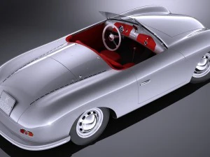 Porsche 356 Number 1 1948 3D Model