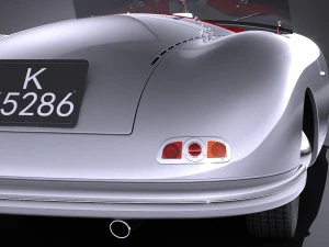 Porsche 356 Number 1 1948 3D Model