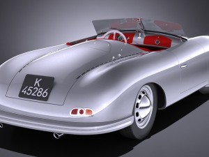 Porsche 356 Number 1 1948 Modelo 3D