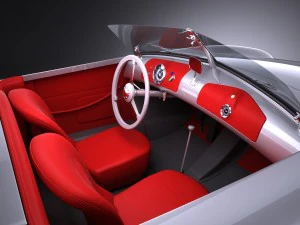 Porsche 356 Number 1 1948 3D Model