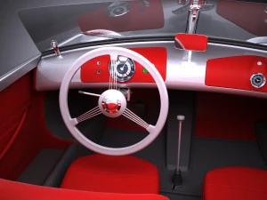 Porsche 356 Number 1 1948 3D Model