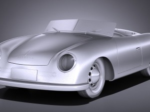 Porsche 356 Number 1 1948 Modelo 3D