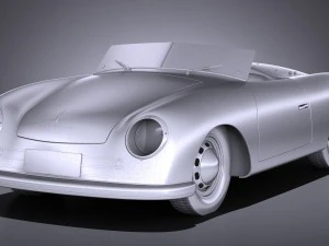 Porsche 356 Number 1 1948 3D Model