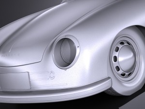Porsche 356 Number 1 1948 Modelo 3D