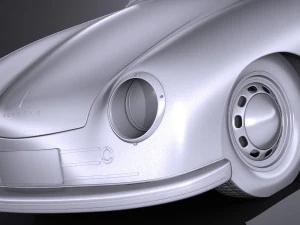 Porsche 356 Number 1 1948 3D Model