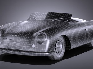 Porsche 356 Number 1 1948 Modelo 3D
