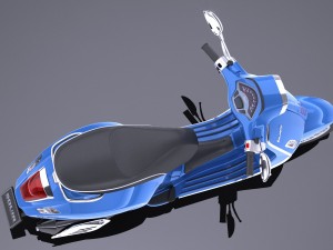 Vespa Sprint 125 2017 3D मॉडल