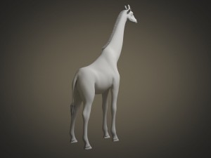 Giraffe Rigged for 3dsmax 3D 模型