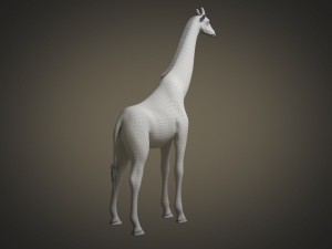 Giraffe Rigged for 3dsmax 3D 模型