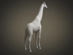 Giraffe Rigged for 3dsmax 3D Model