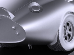 Shelby Daytona Cobra Coupe 1964 vray Model 3D