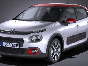 Citroen C3 2017 3D Model