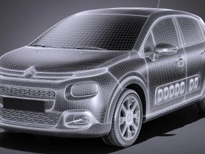 Citroen C3 2017 3D Model