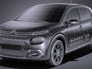 Citroen C3 2017 3D Model