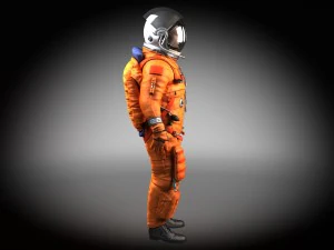 Aces - US Advanced Crew Escape Suit 3D Model