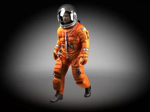 Aces - US Advanced Crew Escape Suit 3D Model