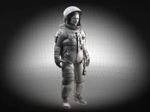 Aces - US Advanced Crew Escape Suit 3D Model