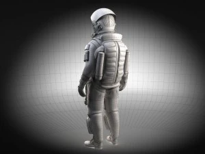 Aces - US Advanced Crew Escape Suit 3D Model