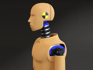 Crash Test Dummy 3D Model