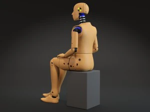 Crash Test Dummy 3D Model