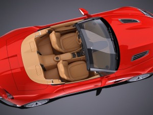 Aston Martin Vanquish Zagato Volante 2017 3D Model