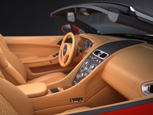 Aston Martin Vanquish Zagato Volante 2017 3D Model