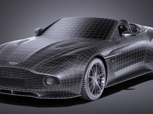 Aston Martin Vanquish Zagato Volante 2017 3D Model