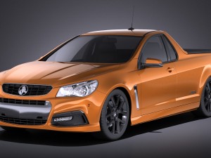 Holden VF Commodore Ute SSV 2016 vray 3D Model