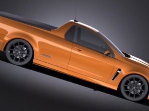 Holden VF Commodore Ute SSV 2016 vray Model 3D