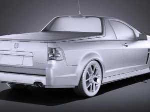 Holden VF Commodore Ute SSV 2016 vray 3D Model