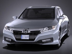 Honda Accord Phev 2015 vray 3D Model